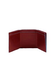 PIQUADRO CAMPIONARIO - BLUE SQUARE Kreditkartenetui aus Leder ROT - Brieftaschen Herren - 2