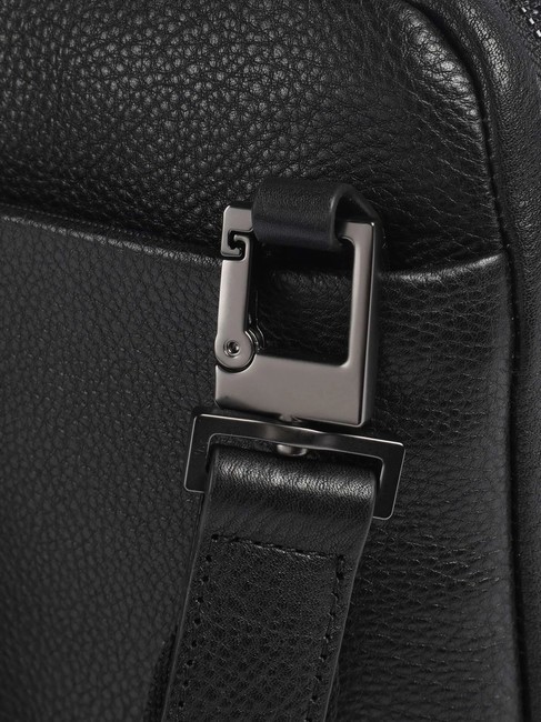 CARL iPad Mini-Tasche aus Leder Schwarz - Umh&auml;ngetaschen Herren