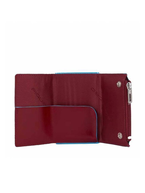 BLUE SQUARE Lederbrieftasche mit Schiebesystem ROT - Brieftaschen Herren