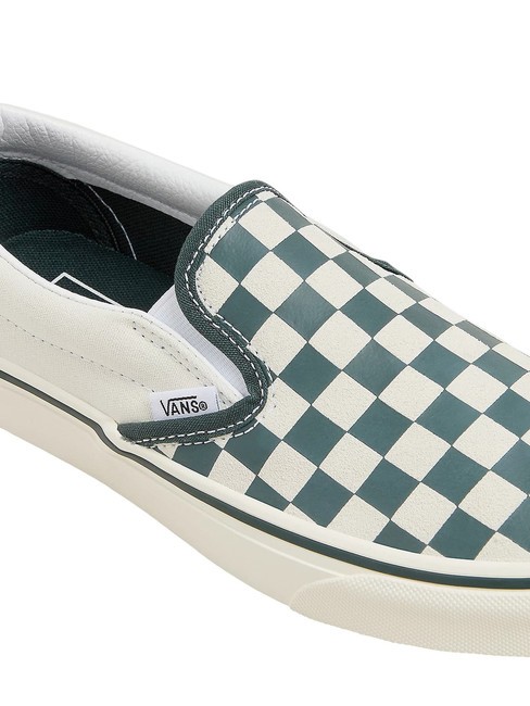 CLASSIC SLIP-ON  Segeltuchschuhe gr&uuml;n/echtwei&szlig; - Schuhe Unisex
