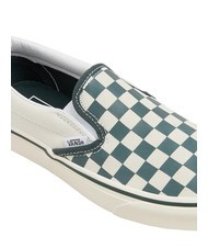 VANS CLASSIC SLIP-ON  Segeltuchschuhe gr&uuml;n/echtwei&szlig; - Schuhe Unisex - 3