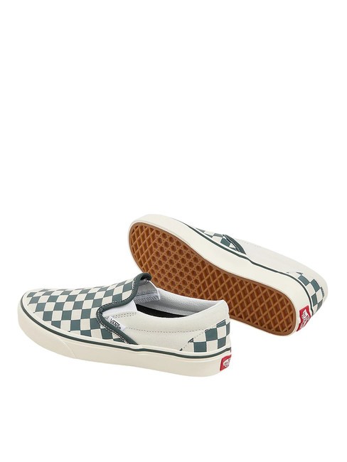 CLASSIC SLIP-ON  Segeltuchschuhe gr&uuml;n/echtwei&szlig; - Schuhe Unisex
