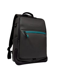 PIQUADRO CORNER SPECIALE GOMMATO  14" PC-Rucksack Schwarz - PC-Rucks&auml;cke - 2