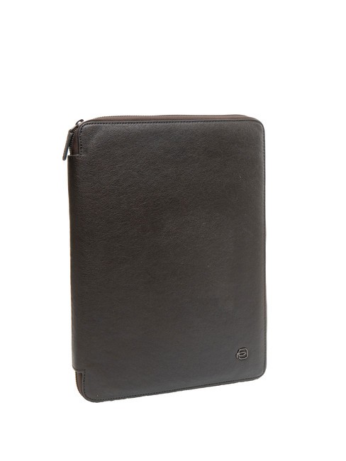 CAMPIONARIO - BLACK SQUARE A4-Klemmbrett aus Leder dunkelhaarig - Tablettmappe &amp; Organizer