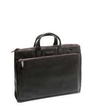 PIQUADRO CAMPIONARIO - MODUS Aktentasche aus Leder, 15,6-Zoll-Laptophalter - Arbeitstaschen