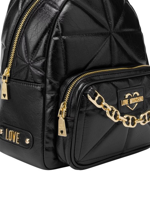 GOLD CHAIN Rucksack Schwarz - Damentaschen