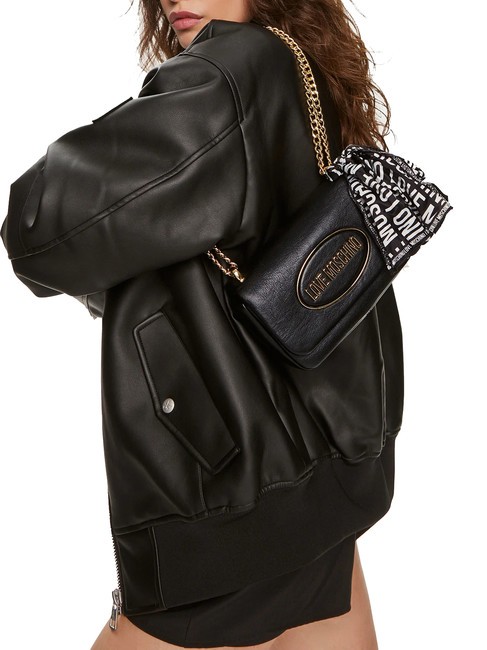 FOULARD Mikro-Umh&auml;ngetasche Schwarz - Damentaschen