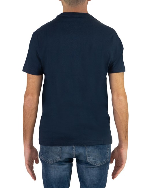 MATTE Baumwoll-T-Shirt mit normaler Passform marineblau - Herren-T-Shirts