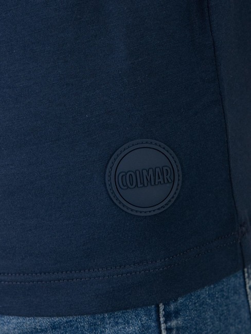 MATTE Baumwoll-T-Shirt mit normaler Passform marineblau - Herren-T-Shirts