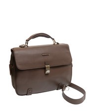 PIQUADRO CAMPIONARIO - MODUS OUT Aktentasche aus Leder, 15,6-Zoll-Laptophalter MORO - Arbeitstaschen - 3