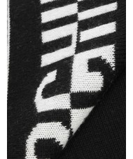 MOSCHINO BICOLOR Schal mit Logo Schwarz - Schals - 2