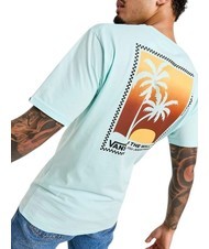 VANS ISLAND BOX Baumwoll-T-Shirt mit Aufdruck blaues Leuchten - Herren-T-Shirts - 4