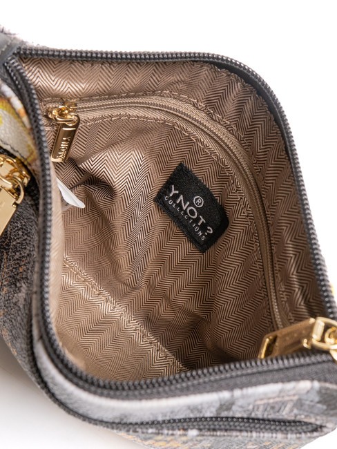 YESBAG Umschlag-Clutch mit Polyserin Amsterdamer Schnee - Damentaschen