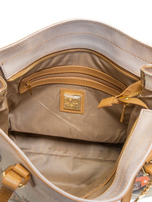 YESBAG Quadratische Einkaufstasche Londoner Liebe - Damentaschen