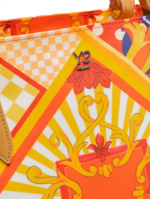 SICILY Gro&szlig;e Einkaufstasche f&uuml;r den Strand orange - Damentaschen