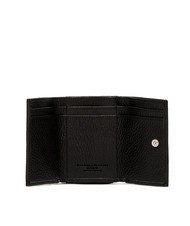 GIANNI CHIARINI WALLETS GRAIN Kleine Geldb&ouml;rse aus genarbtem Leder Schwarz - Brieftaschen Damen - 2