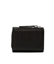 GIANNI CHIARINI WALLETS GRAIN Kleine Geldb&ouml;rse aus genarbtem Leder Schwarz - Brieftaschen Damen - 5
