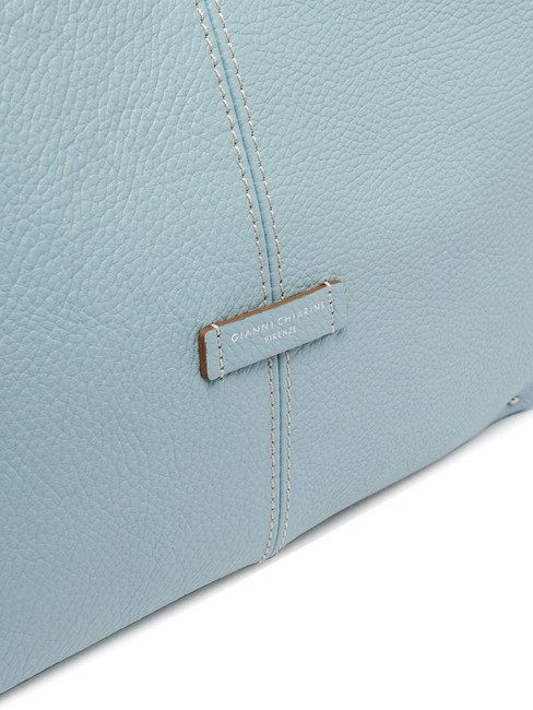 NORMA Umh&auml;ngetasche aus Leder Himmel - Damentaschen