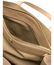 GIANNI CHIARINI ALTEA Einkaufstasche aus Leder mit Schultergurt Creme - Damentaschen - 5