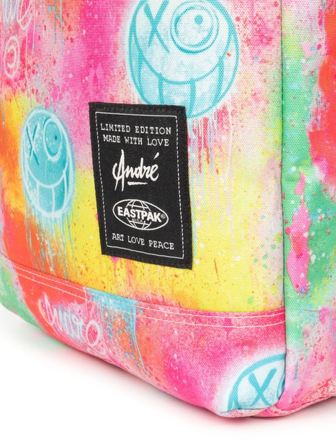 TRANSIT' R PACK x Andr&egrave; 15,6-Zoll-Laptop-Rucksack Fluo-Wolken - PC-Rucks&auml;cke