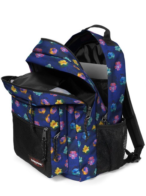 PINZIP Laptop-Rucksack 15 " Blumenunsch&auml;rfe Marine - Rucks&auml;cke f&uuml;r Schule &amp; Freizeit