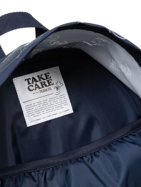 PADDED PAK'R x PEANUTS 13" PC-Rucksack Erdn&uuml;sse Marine - Rucks&auml;cke f&uuml;r Schule &amp; Freizeit