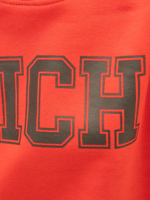 PUFE Trainingsanzug aus Sweatshirt und Hose rot blau - Trainingsanz&uuml;ge f&uuml;r Kinder