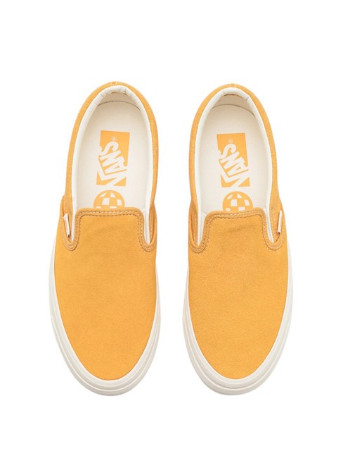 MTE SLIP-ON REISSUE 98 Sneakers aus Leder und Canvas Gold - Schuhe Unisex