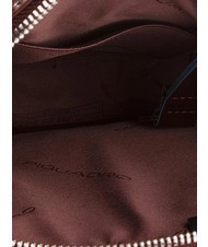 PIQUADRO B&uuml;rste BLUE SQUARE, Tablet-Halter, aus Leder MAHAGONI - Umh&auml;ngetaschen Herren - 4