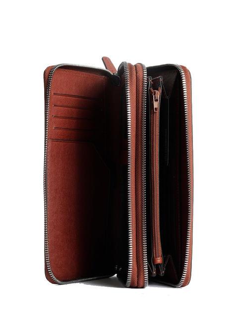 BLACK SQUARE Clutch-Geldb&ouml;rse aus Leder LEDER - Tablettmappe &amp; Organizer