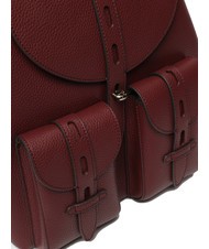 FURLA GARDENIA Lederrucksack mit Keria-Print Rote Johannisbeere - Damentaschen - 4