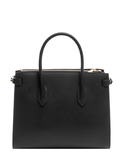 GARDENIA Handtasche aus Leder mit Andromeda-Print Schwarz - Damentaschen