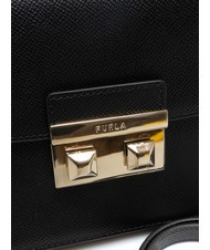 FURLA BELLA Kleine Ledertasche St. Andromeda Schwarz - Damentaschen - 5