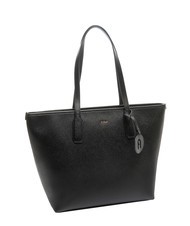 FURLA CLASSIC Shopper-Tasche aus Leder mit Andromeda-Print Schwarz - Damentaschen - 2