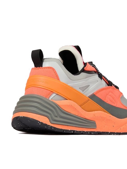 CORNER 2.0 SPECIALE 2 Turnschuhe aus recyceltem Stoff orange2 - Herrenschuhe