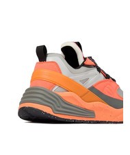 PIQUADRO CORNER 2.0 SPECIALE 2 Turnschuhe aus recyceltem Stoff orange2 - Herrenschuhe - 4