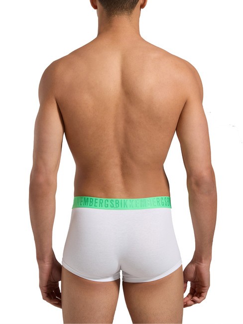 FASHION BICOLOR Set mit 3 Boxershorts wei&szlig;, marineblau, schwarz - Herrenslip