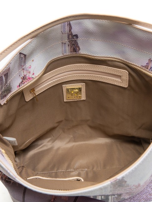 YESBAG Schulter-Hobo-Tasche Pariser Caf&eacute; - Damentaschen