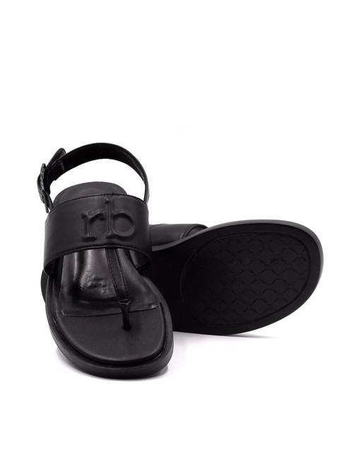 RB Slingback-Flip-Flop-Sandale Schwarz - Damenschuhe