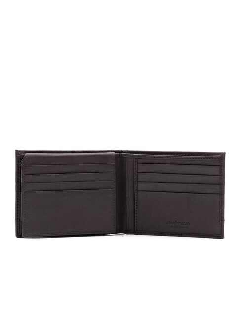 ROBERT Portemonnaie und Geldb&ouml;rse mit Klappe dunkelbraun - Brieftaschen Herren