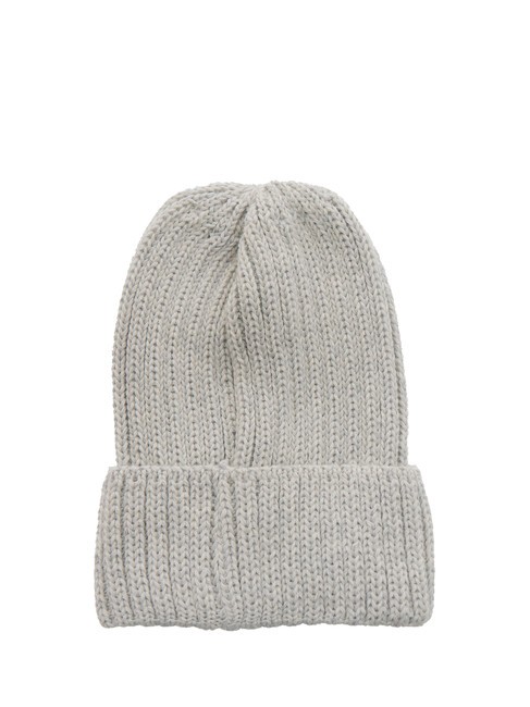 FILM M&uuml;tze aus Wollmischung Melangegrau - M&uuml;tzen/H&uuml;te