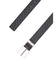 TOMMY HILFIGER TH SQUARE MONOGRAM Lederg&uuml;rtel Schwarz - G&uuml;rtel - 2