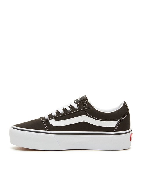 WARD PLATFORM Hohe Turnschuhe schwarz wei&szlig; - Damenschuhe