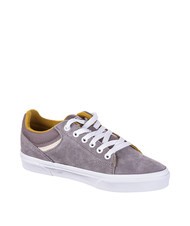 VANS SELDAN Wildleder-Sneaker Retro-Pop-Grau/Cr&egrave;me-Br&ucirc;l&eacute;e - Damenschuhe - 3