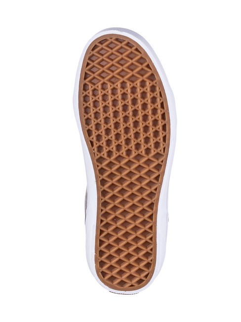 SELDAN Wildleder-Sneaker Retro-Pop-Grau/Cr&egrave;me-Br&ucirc;l&eacute;e - Damenschuhe