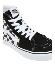 VANS SK8-HI Platform 2.0 Hohe Turnschuhe Schachbrett/Echtwei&szlig; - Schuhe Unisex - 3