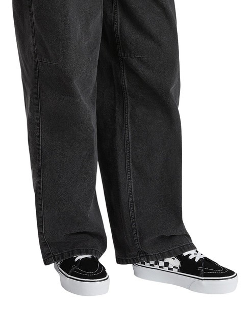 SK8-HI Platform 2.0 Hohe Turnschuhe Schachbrett/Echtwei&szlig; - Schuhe Unisex