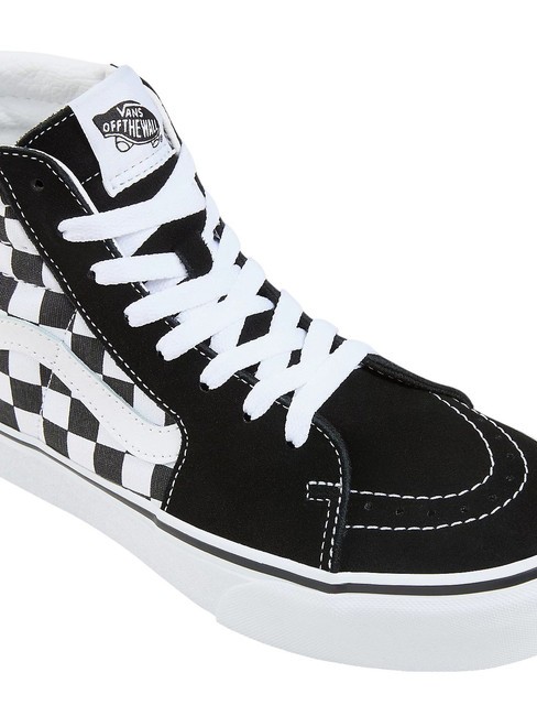 SK8-HI Platform 2.0 Hohe Turnschuhe Schachbrett/Echtwei&szlig; - Schuhe Unisex