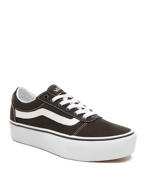 WARD PLATFORM Hohe Turnschuhe schwarz wei&szlig; - Damenschuhe