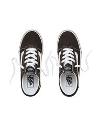 VANS WARD PLATFORM Hohe Turnschuhe schwarz wei&szlig; - Damenschuhe - 5